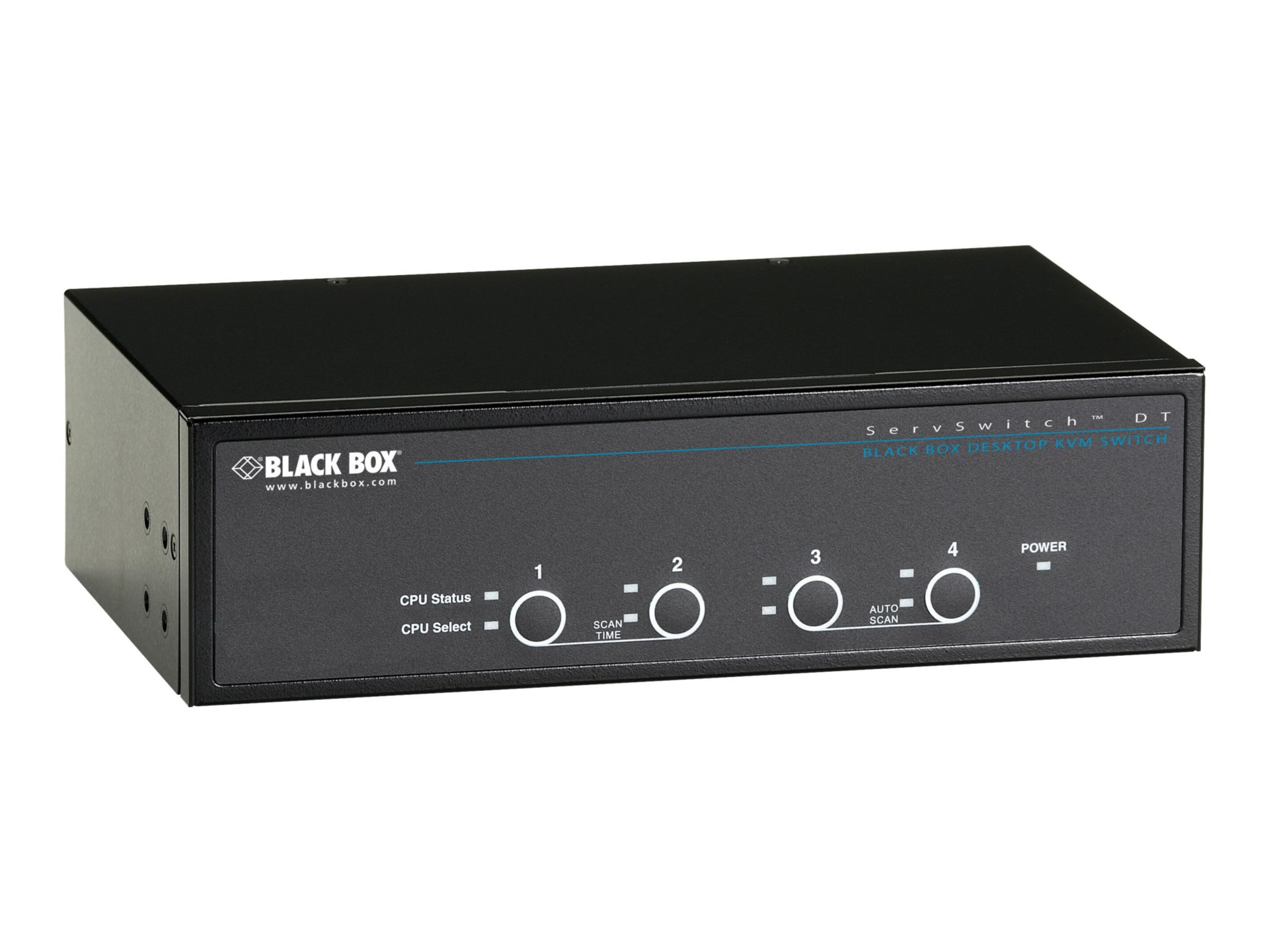 Black Box KVM Switch Dual-Head DVI 4-Port USB - KVM switch - 4 ports