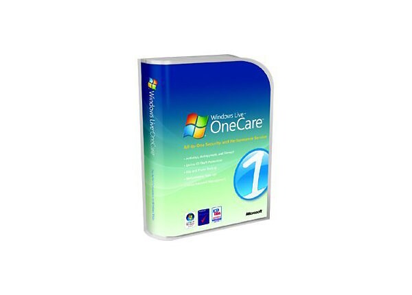 Windows Live OneCare ( v. 2.0 ) - box pack ( 1 year )