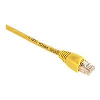 Black Box GigaBase 350 - patch cable - 30 ft - yellow