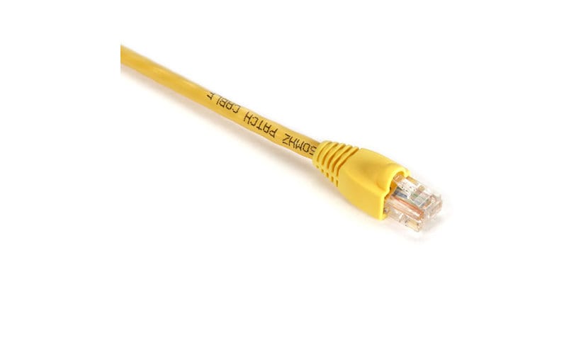Black Box GigaBase 350 - patch cable - yellow