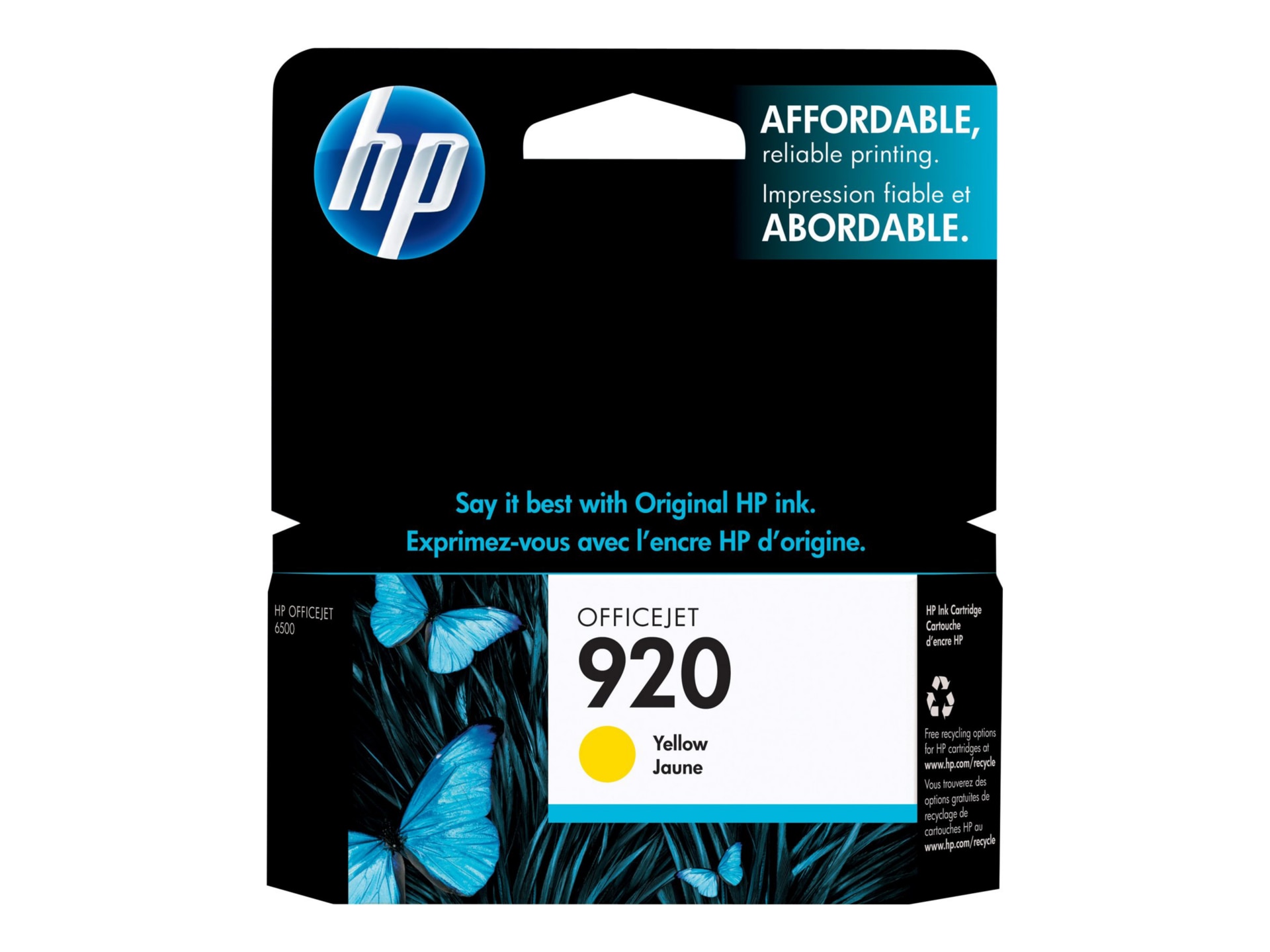 HP 920 (CH636AN) Yellow Original Ink Cartridge