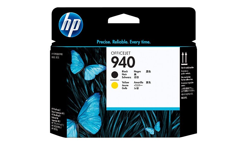 HP 940 - black, yellow - printhead