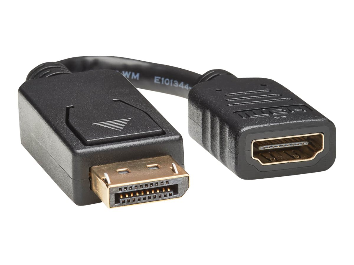 Tripp Lite 6in DisplayPort to HDMI Adapter Converter DP to HDMI M/F 6" - DisplayPort / HDMI - 6 in - P136-000 - Monitor Cables & Adapters - CDW.com