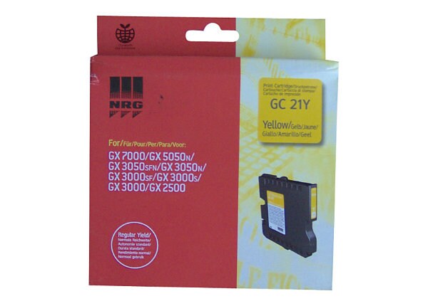 Ricoh GC 21Y - yellow - original - ink cartridge