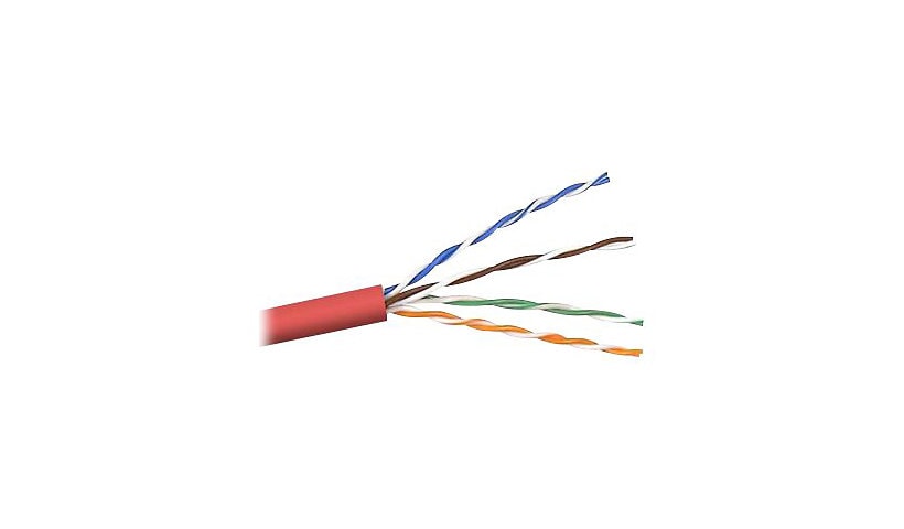Belkin bulk cable - 1000 ft - red