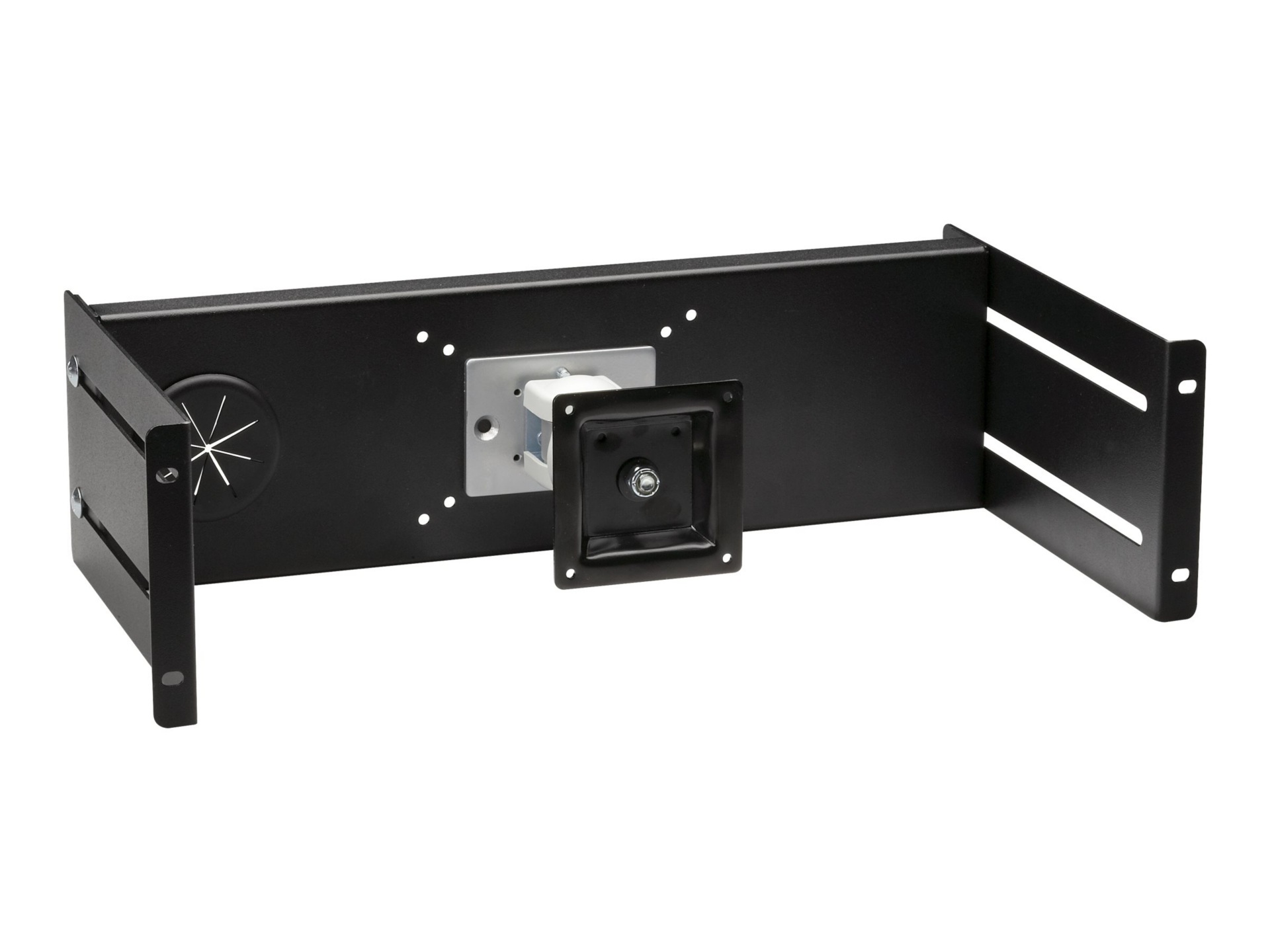 Black Box Flat-Panel Monitor Mount for Racks Pivoting - monitor mounting kit