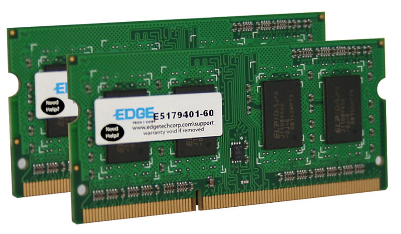 EDGE - DDR3 - module - 4 GB - SO-DIMM 204-pin - 1066 MHz / PC3-8500 - unbuf