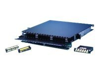 Ortronics 1U rack mount fiber cabinet for patching applications