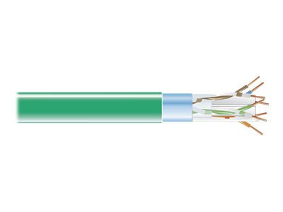 Black Box CAT6 bulk cable - 1000 ft - green