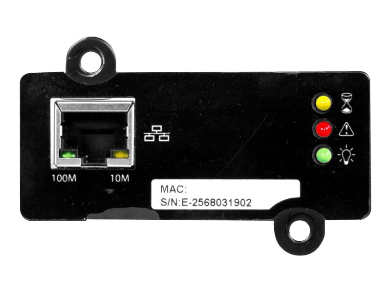 Liebert Intellislot SNMP/Web Card - remote management adapter