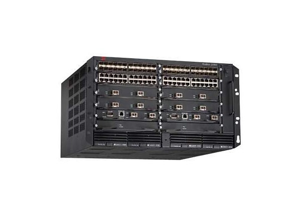 Brocade FastIron SuperX SX800-DC - switch - rack-mountable