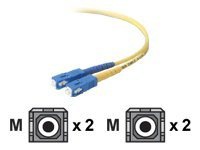 Belkin patch cable - 49 ft - yellow