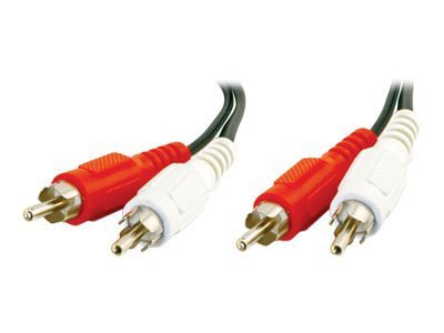 C2G Value Series 6ft Composite Audio Cable - RCA Stereo Audio Cable - M/M