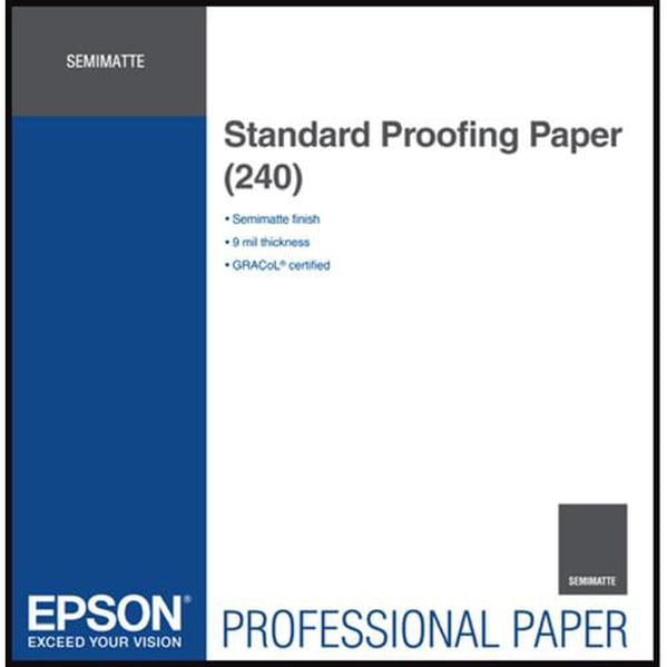 Epson Proofing Paper Standard - proofing paper - semi-matte - 1 roll(s) -