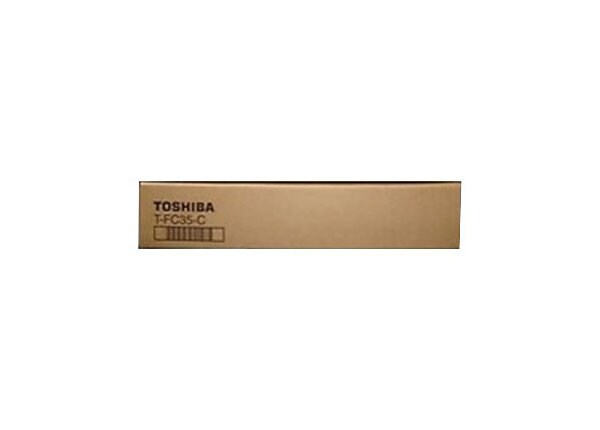 Toshiba TFC35-C - cyan - original - toner cartridge