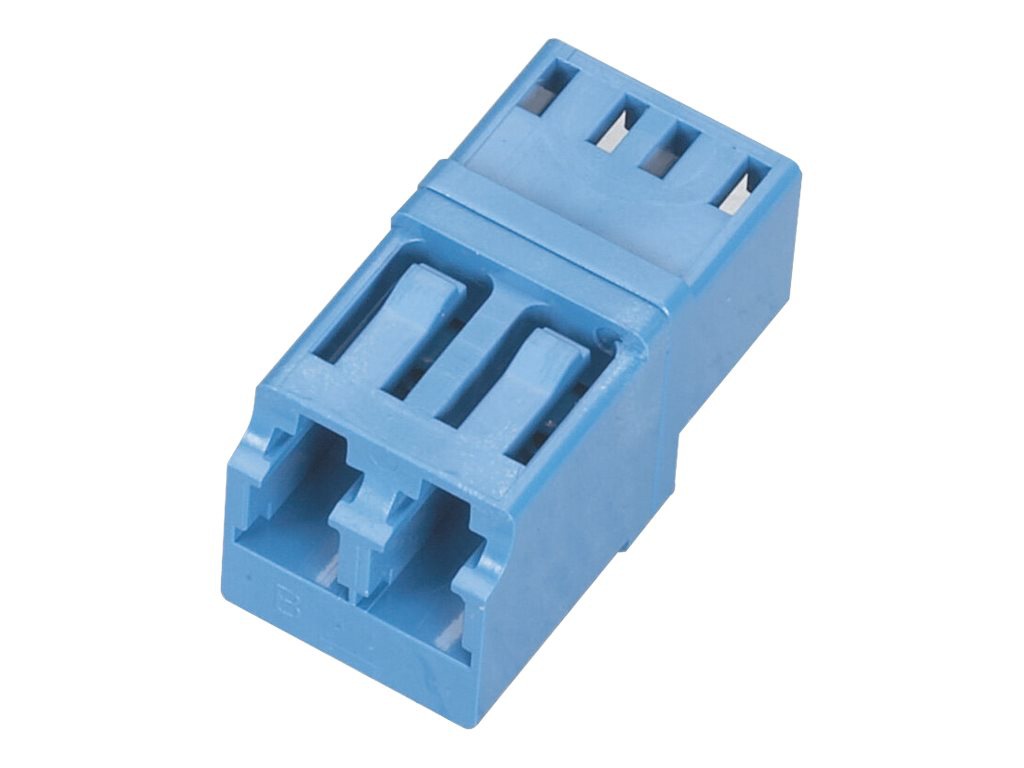 Black Box LC/LC Duplex Fiber Optic Coupler For Singlemode, Ceramic Sleeve