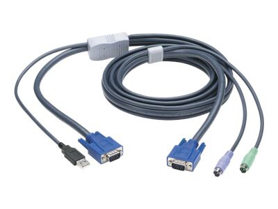 Black Box Flash Computer Cable - keyboard / video / mouse (KVM) cable - 33