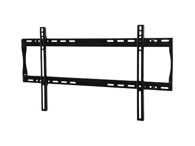 Peerless PARAMOUNT Universal Flat Wall Mount PF650 mounting kit - for flat panel - gloss black