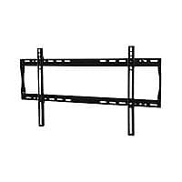 Peerless PARAMOUNT Universal Flat Wall Mount PF650 mounting kit - for flat panel - gloss black