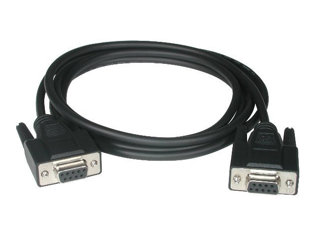 C2G - null modem cable - DB-9 to DB-9 - 15 ft