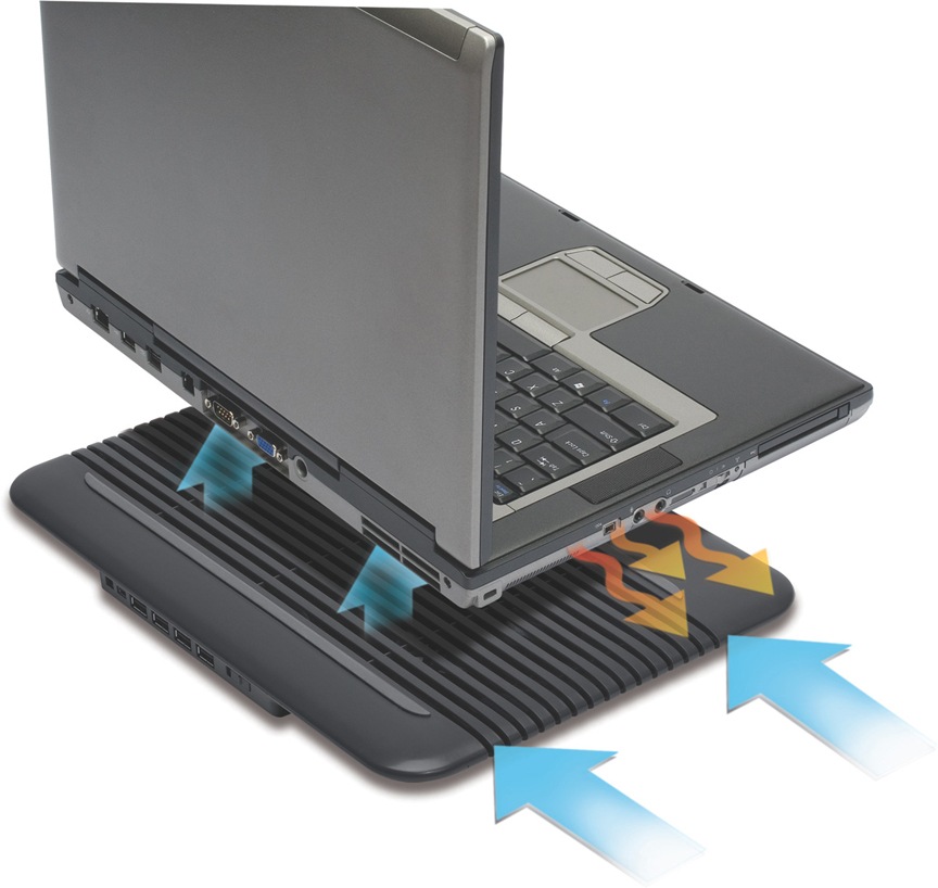 Targus Chill Hub XC for Laptops - notebook fan with 4 ports USB hub