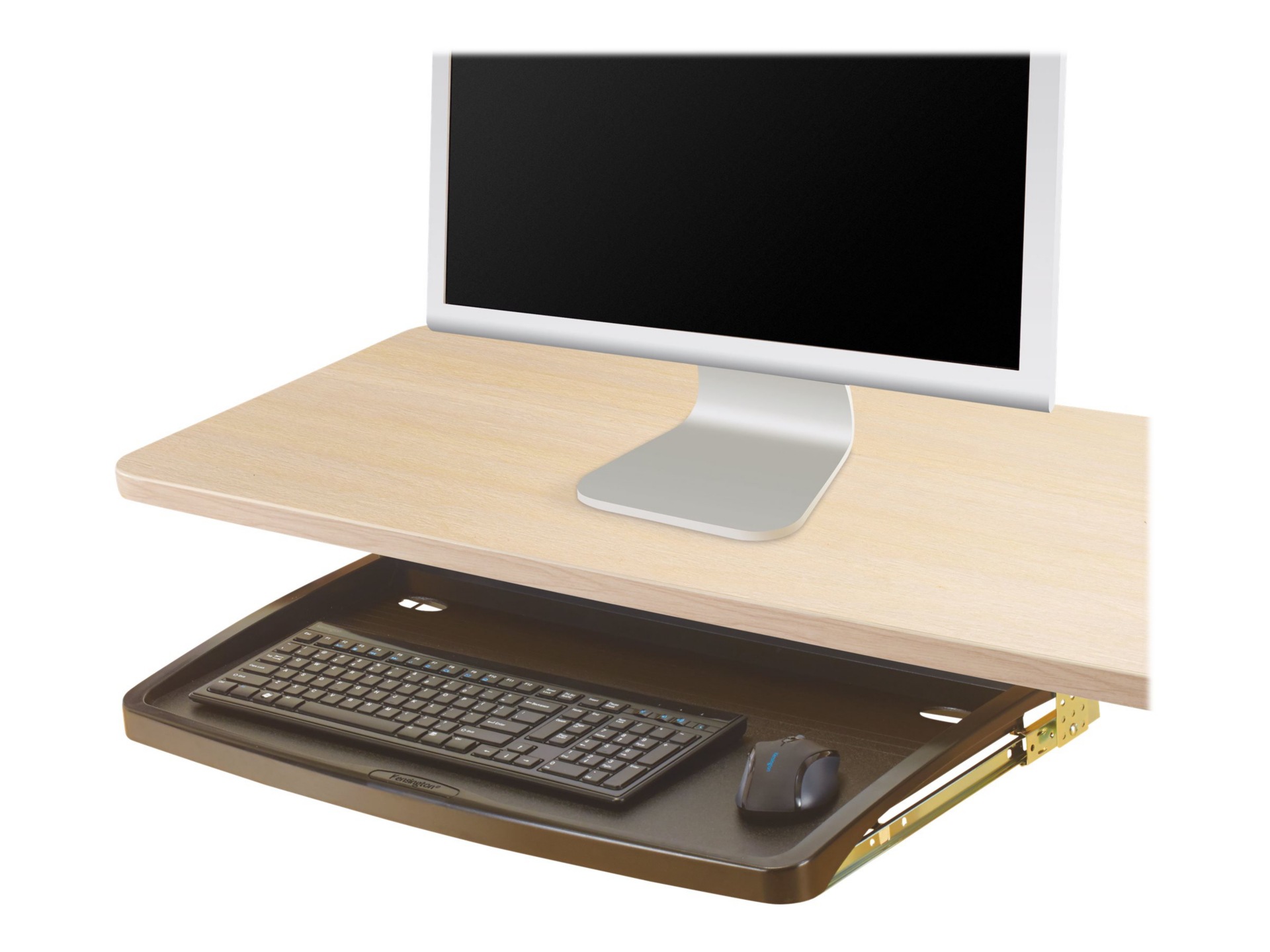 Thumbnail 3 of 13 for Kensington Underdesk Comfort - keyboard drawer