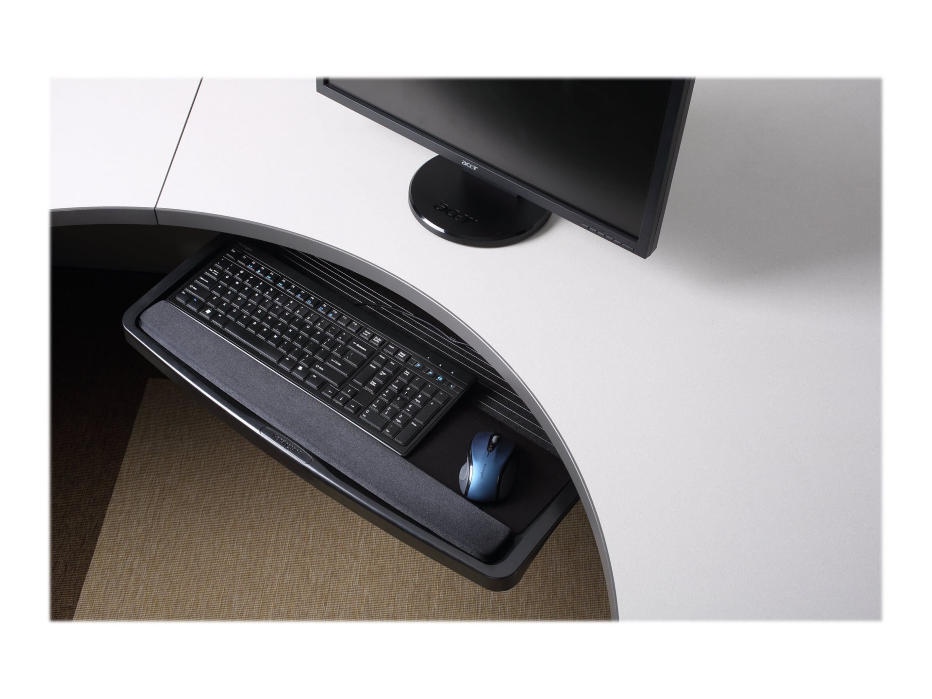 Thumbnail 4 of 13 for Kensington Underdesk Comfort - keyboard drawer