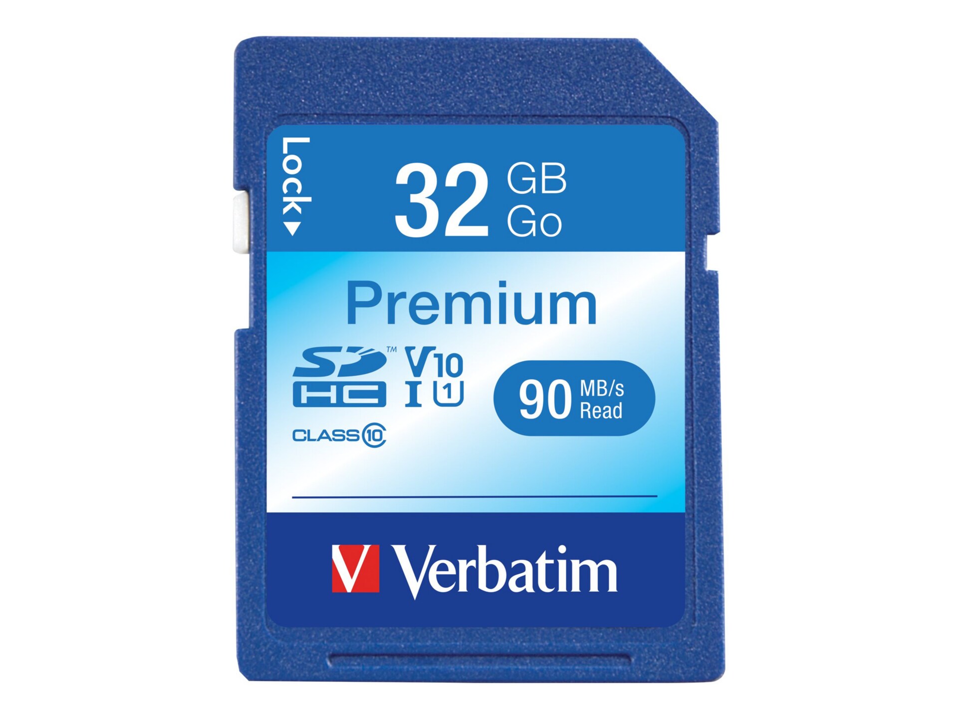 Verbatim Premium - flash memory card - 32 GB - SDHC UHS-I