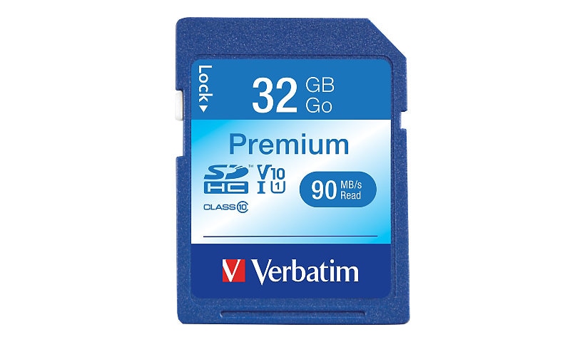Verbatim Premium - carte mémoire flash - 32 Go - SDHC UHS-I