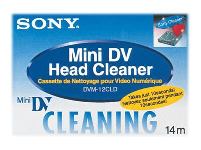 Sony DVM-12CLD cleaning Mini DV tape