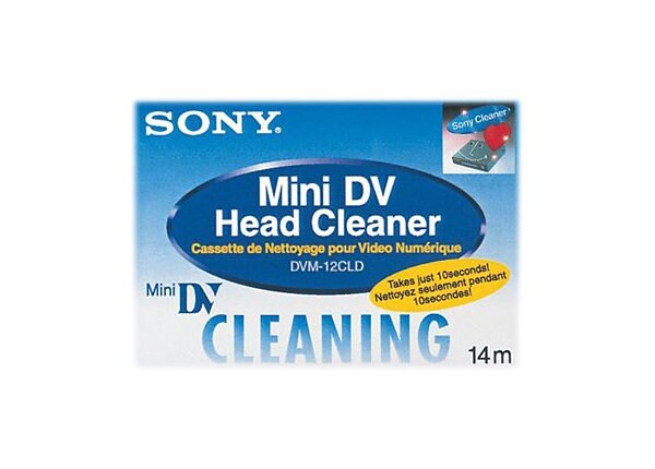 Sony DVM-12CLD cleaning Mini DV tape