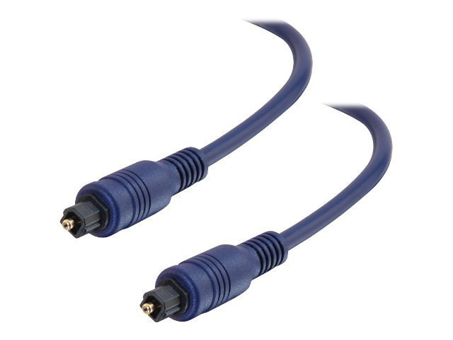 C2G Velocity Series 6.6ft TOSLINK Optical Digital Audio Cable - M/M