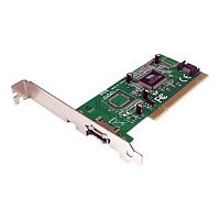 StarTech.com 1 Port eSATA + 1 Port SATA PCI SATA Controller Card