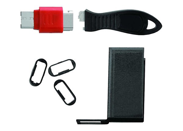 Kensington USB Port Lock with Rectangular Cable Guard