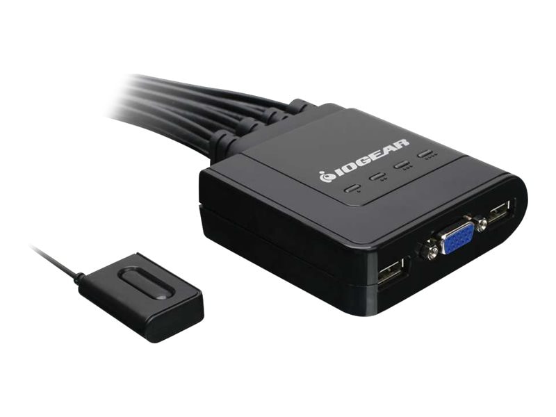 IOGEAR 4-Port USB Cable KVM Switch