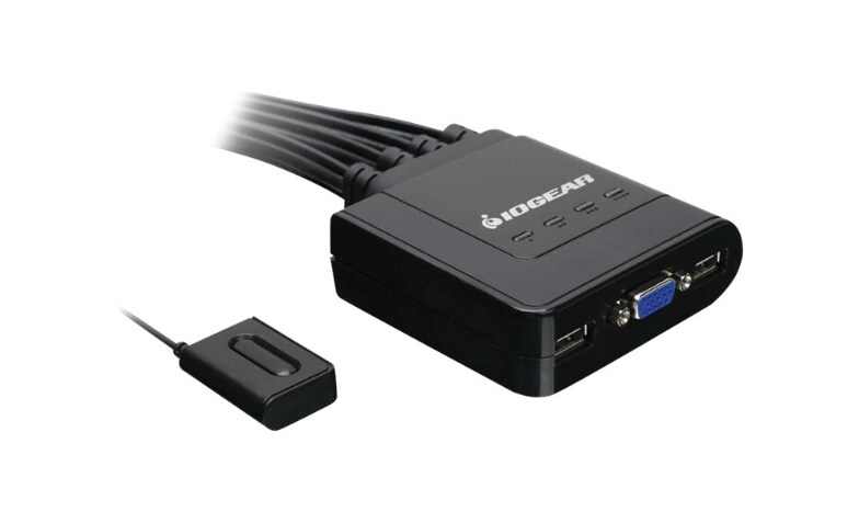 IOGEAR USB Cable KVM Switch GCS24U - KVM - 4 ports - GCS24U - KVM Cables - CDW.com
