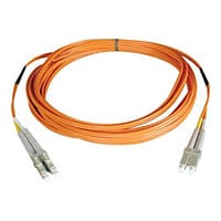 Eaton Tripp Lite Series Duplex Multimode 50/125 Fiber Patch Cable (LC/LC), 25M (82 ft.) - patch cable - 25 m - orange