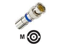 IDEAL BNC RG-6 Compression Connector - antenna connector