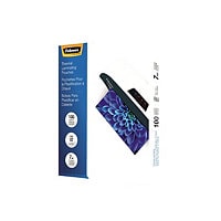 Fellowes Letter - 100-pack - clear - 9 in x 11.5 in - glossy laminating pouches