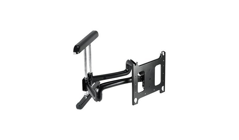 Chief 37" Extension Monitor Arm Wall Mount - For Displays 42-86" - Black