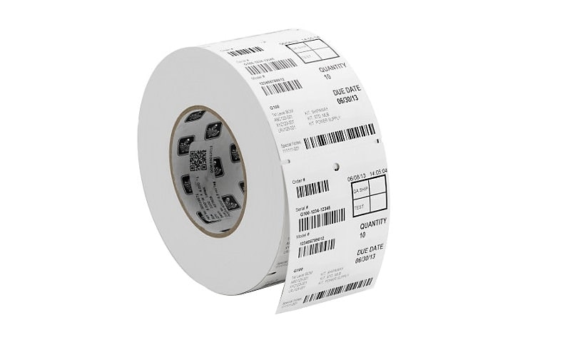 Zebra Polypro 3000t Labels Matte 6080 Labels 3 In X 3 In 18927 Case Paper And Labels 9350