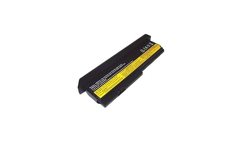 Total Micro Li-Ion Battery Lenovo ThinkPad X200, X201 – 9-Cell, 7800mAh