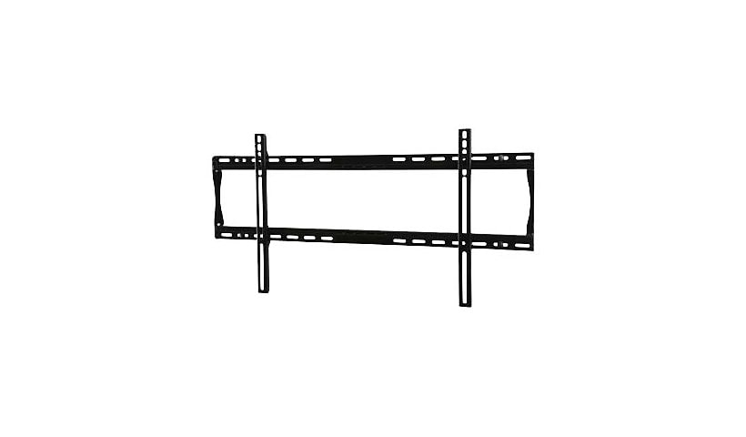 Peerless PARAMOUNT Universal Flat Wall Mount PF660 mounting kit - for flat panel - gloss black