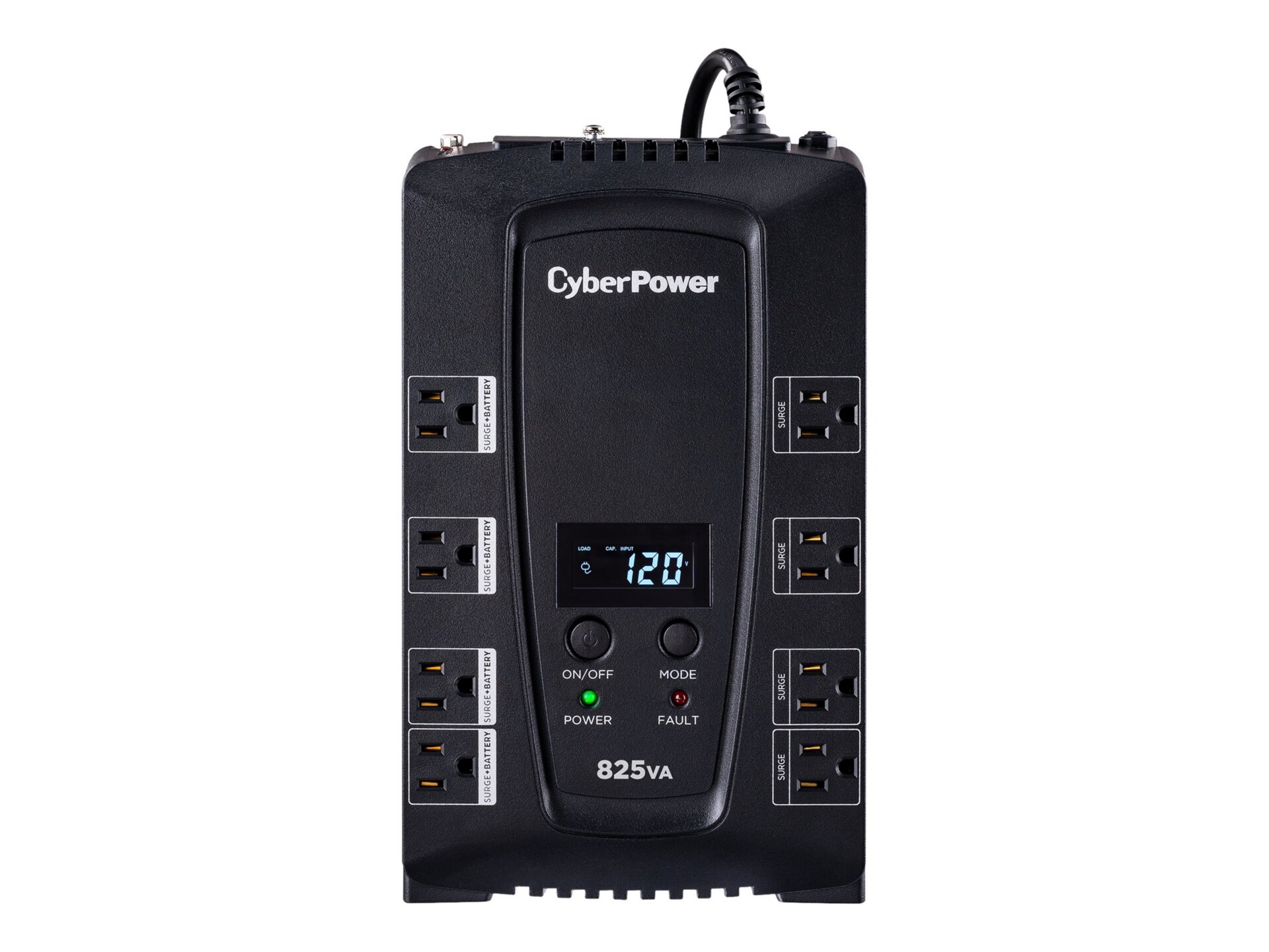 CyberPower CP825LCD - onduleur - 450 Watt - 825 VA