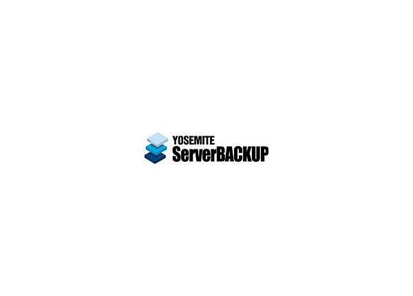Yosemite - 1 Year Maintenance and Support for Yosemite Server Backup

