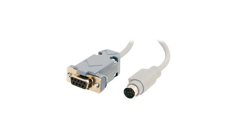 C2G - serial cable - DB-9 to 8 pin mini-DIN - 1.8 m
