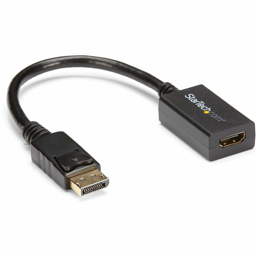StarTech.com DisplayPort to VGA Adapter - Active DP to VGA Video Converter, DP Male to VGA Female Monitor Adapter