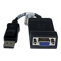 StarTech.com DisplayPort to VGA Adapter, Active DP to VGA Converter, 1080p Video DP to VGA Monitor Dongle, Latching DP