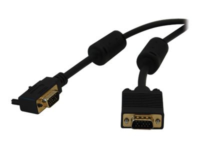 Tripp Lite 25ft VGA Coax Right Angle Monitor Cable High Resolution HD15 M/M