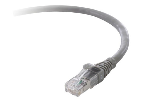 Belkin 10G patch cable - 30 cm - gray - B2B